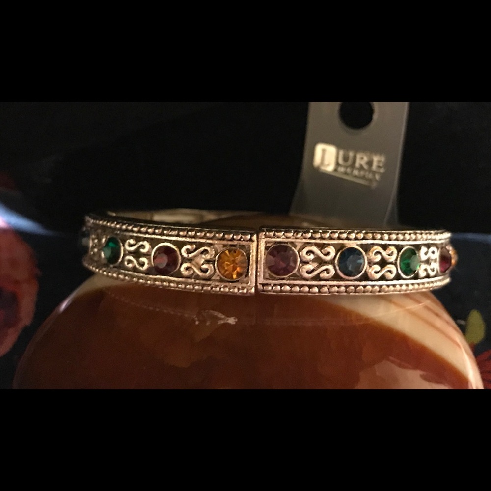 Fashion Jewelry Bracelet With Multi-Colored Stones